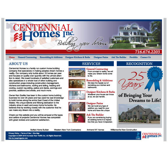 Centennial Homes Inc.