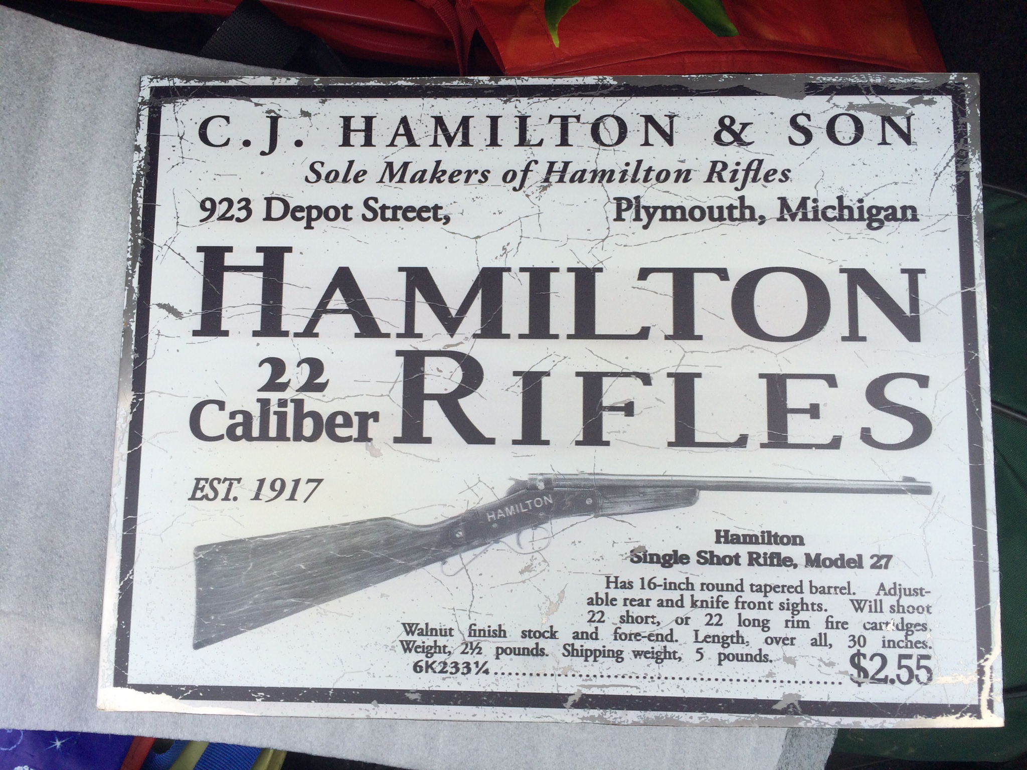 hamilton rifles